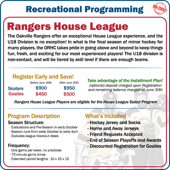 Recreational House League